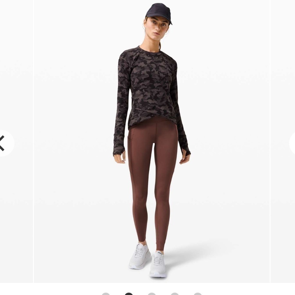 Lululemon  *Rulu Size 6 Heritage Camo Jacquard Black Lunar Rock 2021